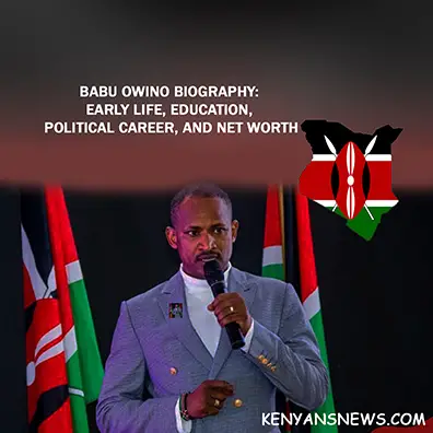 Babu Owino Biography: Early Life, Education, Political Career, and Net Worth