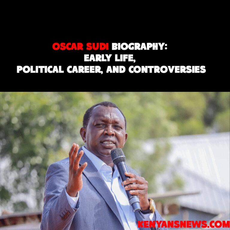 Oscar Sudi Biography