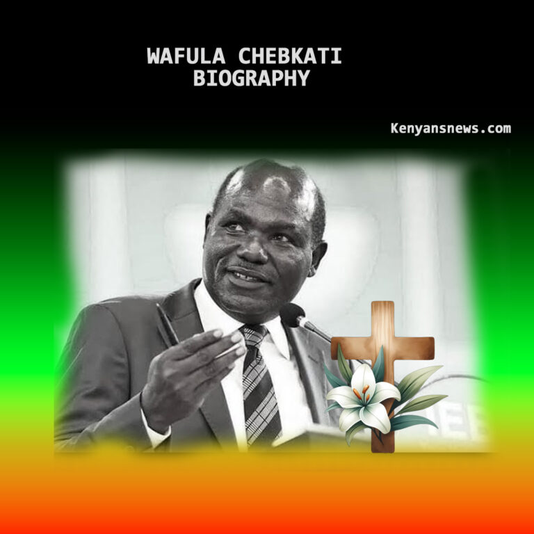 Wafula Chebkati Biography