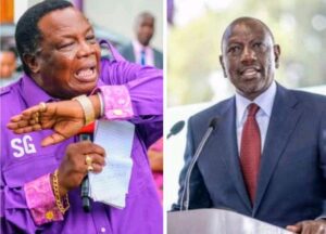 Atwoli & President Ruto Photo Courtesy 