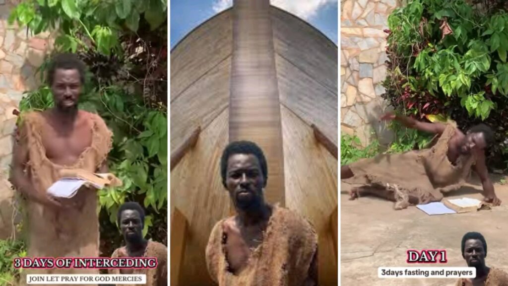 Over 380,000 followers reportedly gathered at the Chemomul site in Ghana, awaiting the "Biblical" December 25th rain. PHOTO/Social Media/