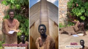 Over 380,000 followers reportedly gathered at the Chemomul site in Ghana, awaiting the "Biblical" December 25th rain. PHOTO/Social Media/