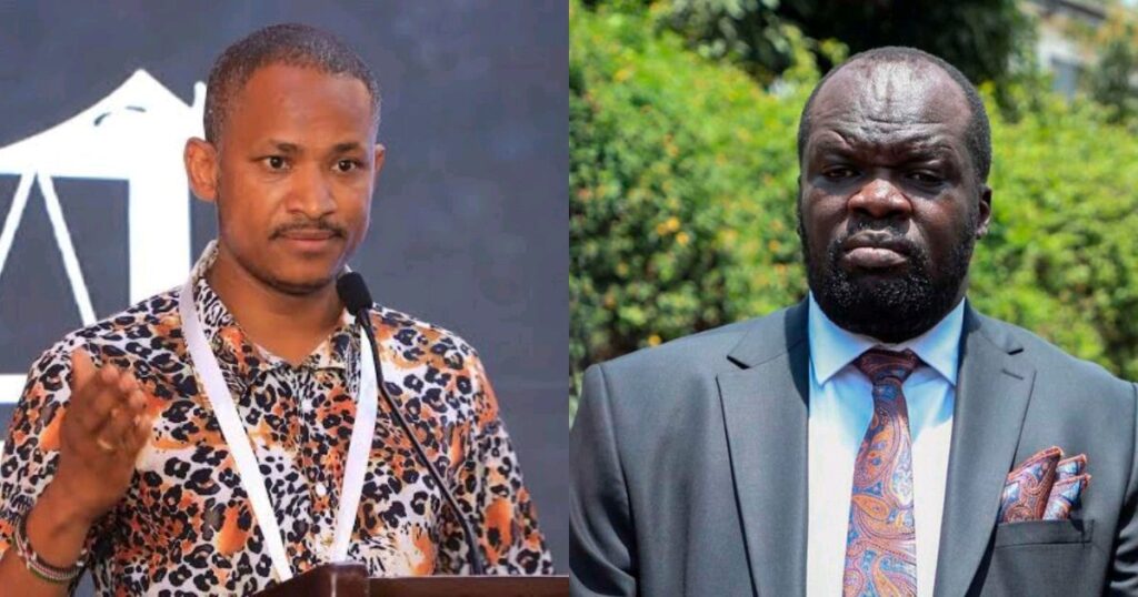 "Babu Usitoke Nje Bila Ulinzi" Man Once Accused of Impregnating Robert Alai's Wife Sends a Warning Babu Owino