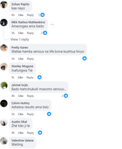 Students express their dissaointments online