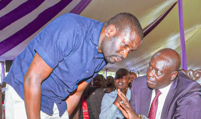 Oburu Odinga Asked to Take Action After Sifuna Joins Gachagua at Murang’a Burial