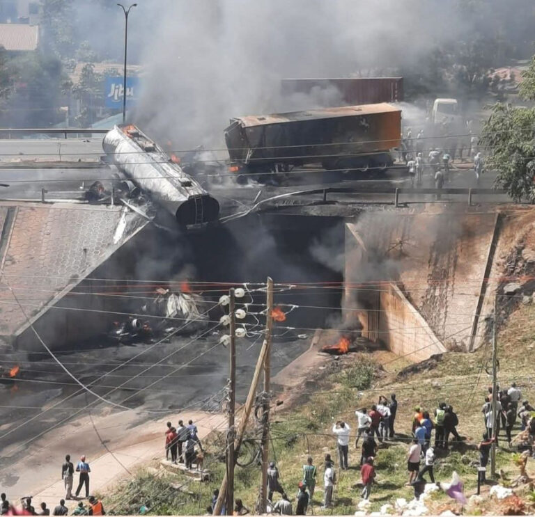 Eyewitness Recounts Events When Fuel Tanker Collided with Truck and Exploded Into Flames, Along Southern Bypass