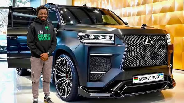 George Ruto Allegedly Buys KSh100 Million Lexus LX Hybrid After Matatu Business Success