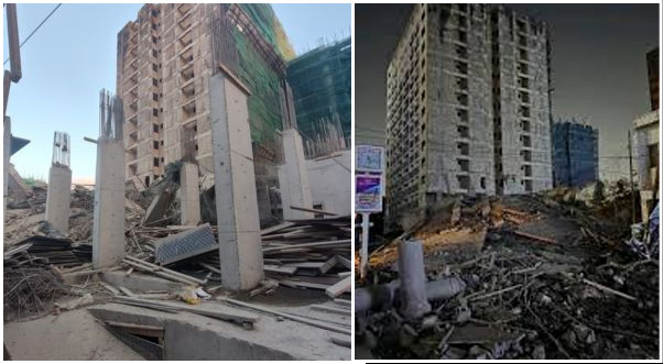 16-Storey Building Under Construction Collapses in South C, Nairobi