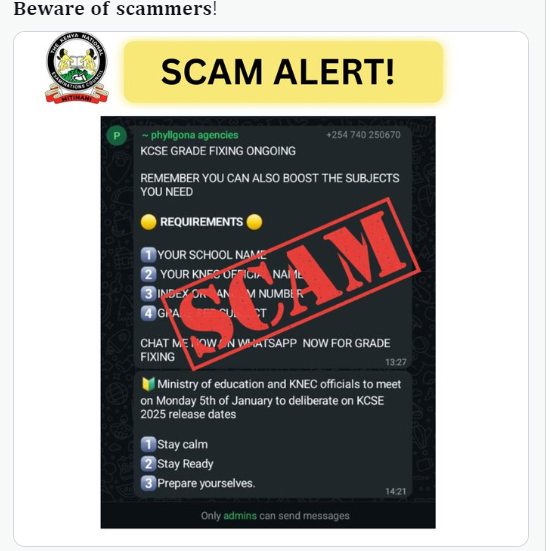 KNEC Issues Urgent Warning to Candidates Ahead of 2025 KCSE Release