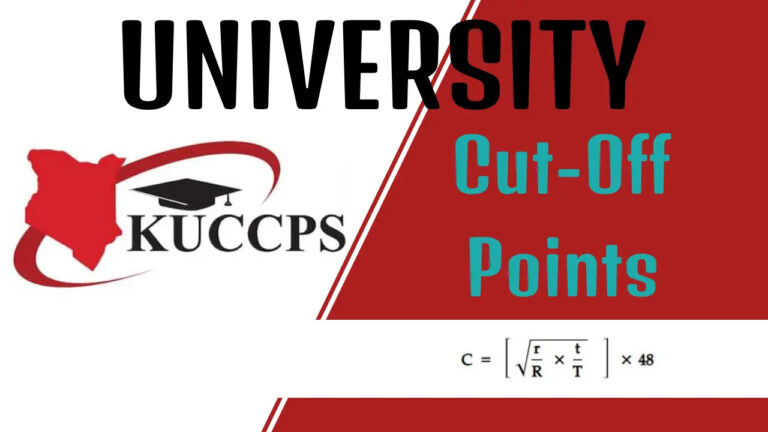 How KUCCPS Determines University and College Placement Using Cluster Points