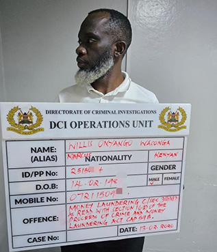 Kenyan Man Arrested for Scamming American KSh29M in Fake Gold Deal