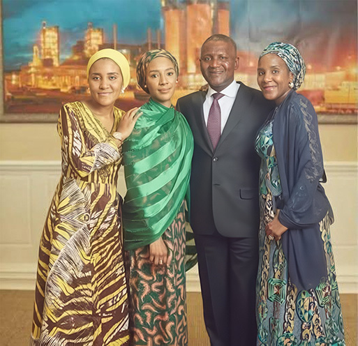 Africa’s Richest Man Aliko Dangote Appoints Daughters to Lead Key Dangote Group Operations