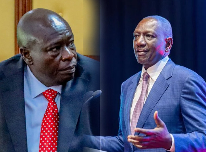 Ruto Breaks Silence After Gachagua Attack in Othaya During a Church Service