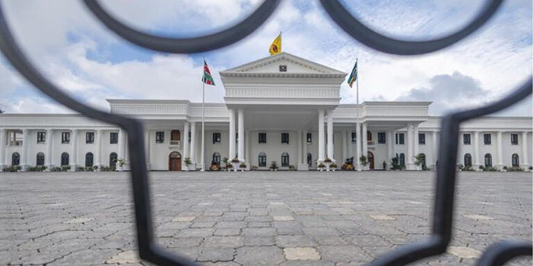 Major Pipeline Burst Leaves State House and Nearby Estates Without Water