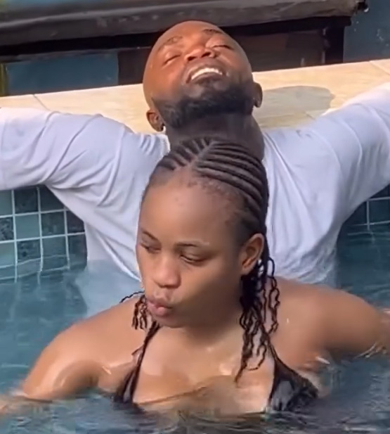 Viral Video of Couple in Swimming Pool Sparks Debate Online