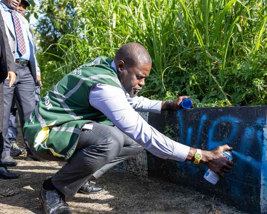 State House Wall on Riparian Land Marked for Demolition