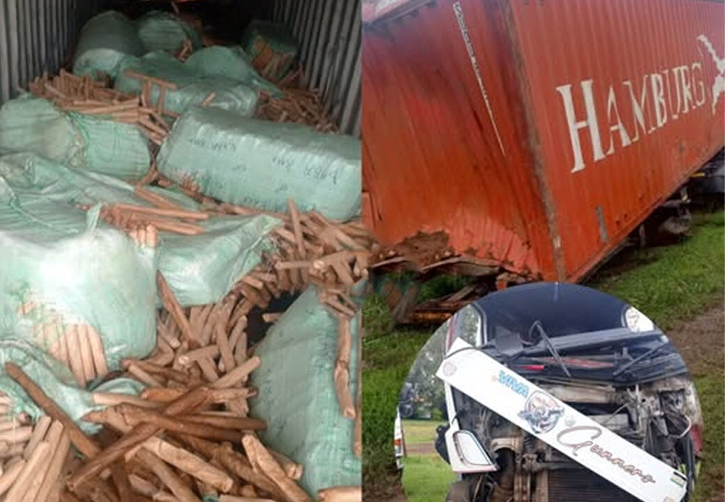 Driver Arrested in Migori After Trailer With Bhang Worth KSh 34 Million Falls Into River Kuja