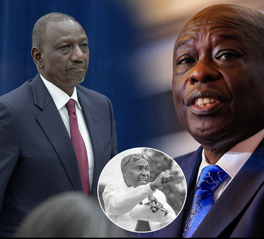 Ruto and Gachagua Meet Face-to-Face at Ol Kalou MP’s Requiem Mass