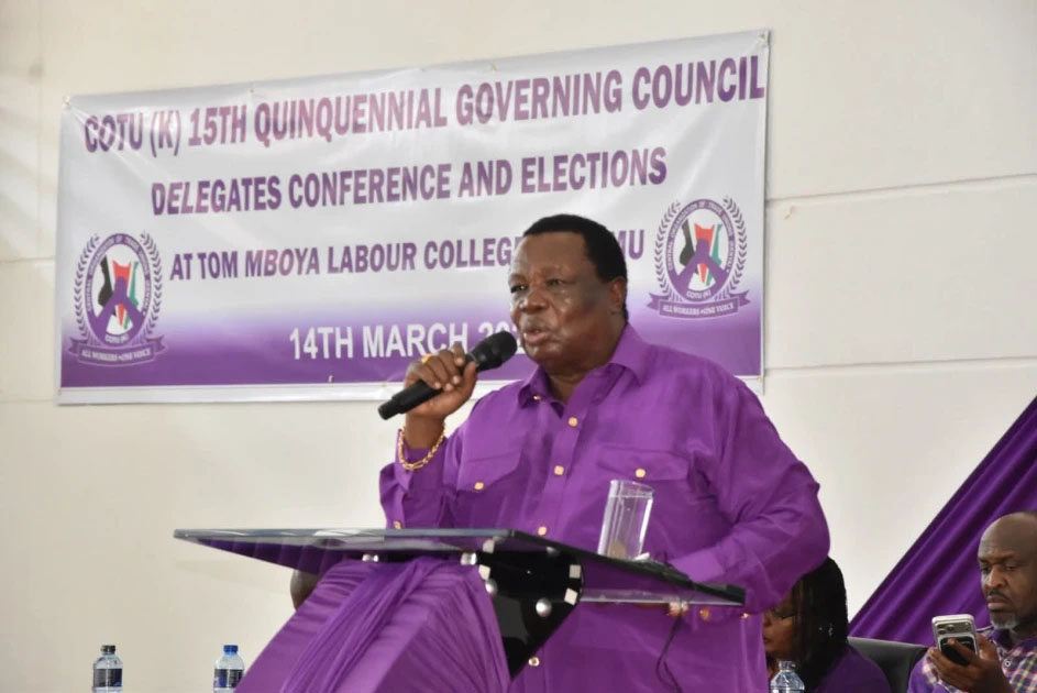 Atwoli Calls for 23% Minimum Wage Increase Ahead of Labour Day in Kenya