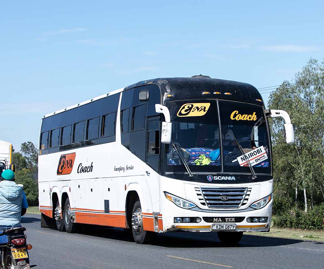 Ena Coach Increases Bus Fare After New Fuel Prices in Kenya