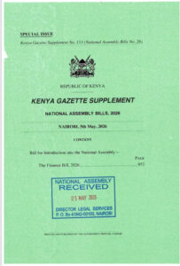 Finance Bill 2026: Concerns as Treasury Proposes Ksh100,000 Tax Penalties