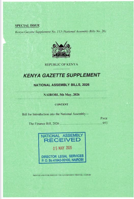 Finance Bill 2026: Concerns as Treasury Proposes Ksh100,000 Tax Penalties