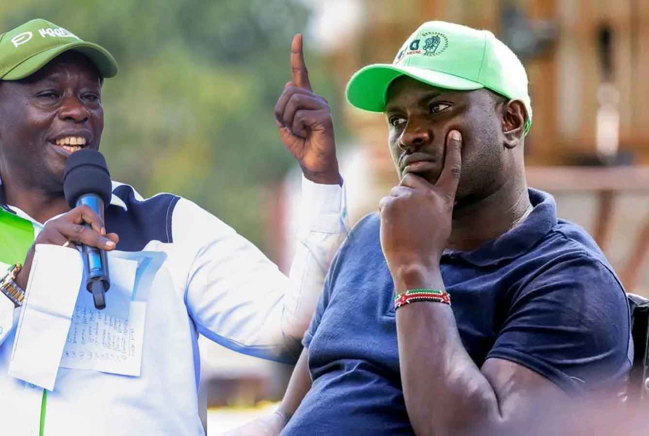 Rigathi Gachagua Names New Secretary General for DCP Party After Firing Hezron Obaga Gachagua Fires DCP Secretary Hezron Obaga and Appoints a New One