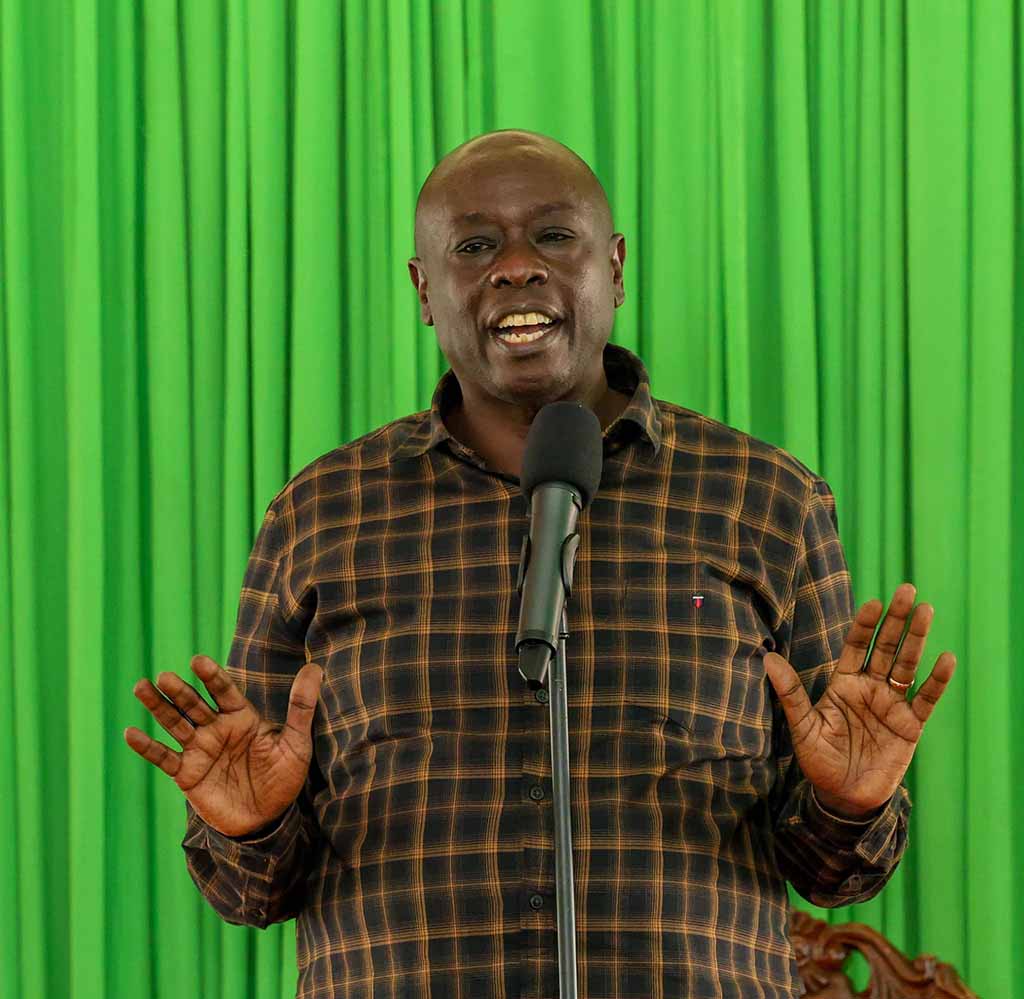 Gachagua Accuses Murkomen of Supporting Goons, Warns of ICC Consequences Gachagua Accuses Murkomen of Supporting Goons, Warns of ICC Consequences