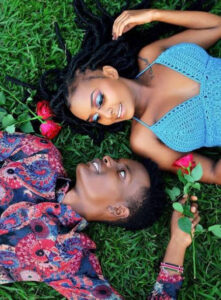 Baha and his girlfrind Georgina Njenga during a photoshoot together