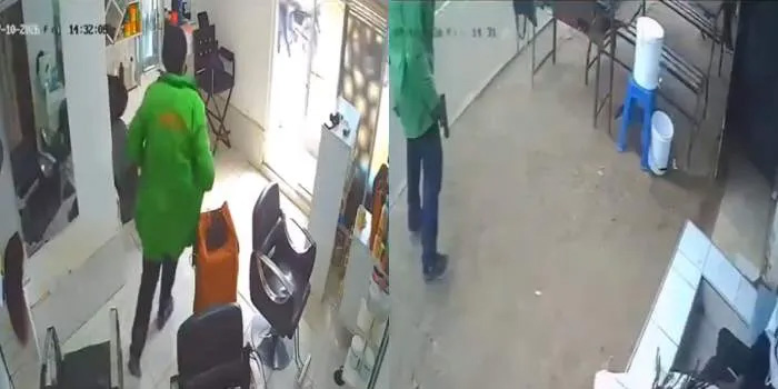 Gunman Storms Ruaka Salon, Steals Phone Before Escaping on Motorbike Gunman Storms Ruaka Salon, Steals Phone Before Escaping on Motorbike