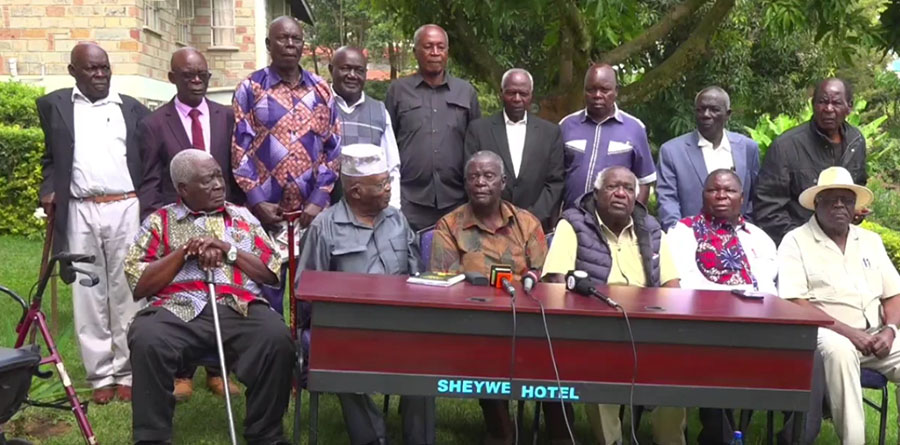 Luhya Elders Back Edwin Sifuna's Presidential Bid Ahead of 2027 Election Luhya Elders Back Edwin Sifuna's Presidential Bid Ahead of 2027 Election
