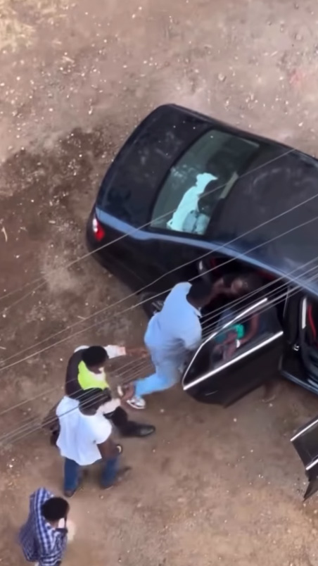 Men Recorded Forcing Woman Into Black Car in Nairobi's Kasarani Area Men Recorded Forcing Woman Into Black Car in Nairobi's Kasarani Area