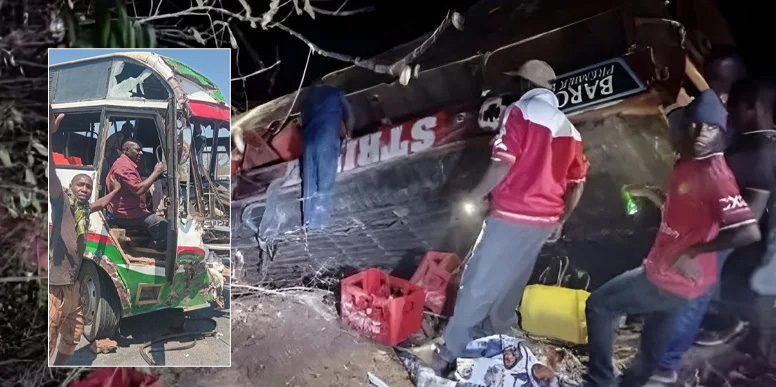 Seven Killed, 28 Injured After Minibus Carrying Passengers to Dowry Ceremony Crashes in Makueni Seven Killed, 28 Injured After Minibus Carrying Passengers to Dowry Ceremony Crashes in Makueni