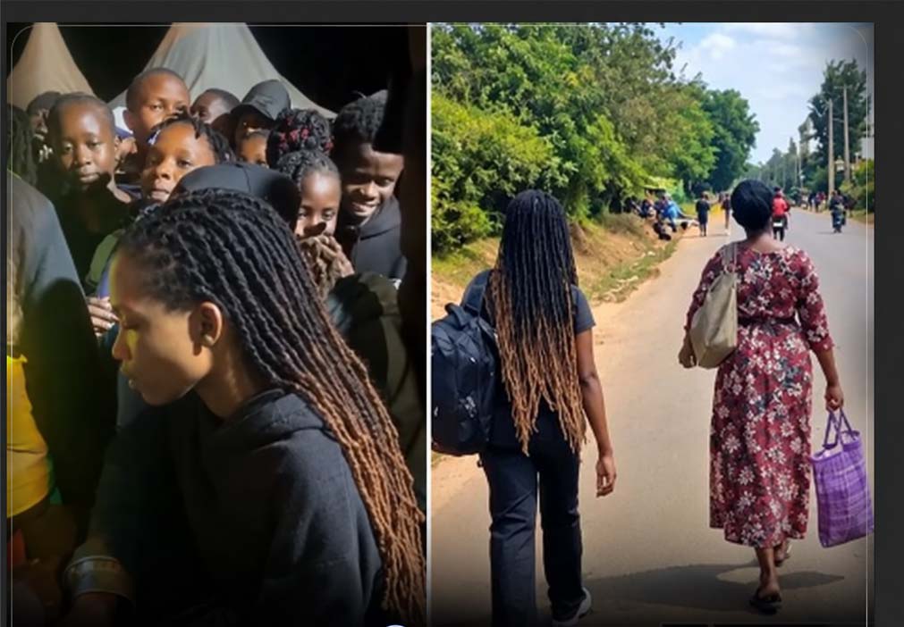 Karatina University Fresher’s Viral Video Reaches Her Mother, She Is Picked Up and Taken Back Home Karatina University Fresher’s Viral Video Reaches Her Mother, She Is Picked Up and Taken Back Home